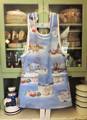 Grandma Vintage Trailers and Trucks Apron