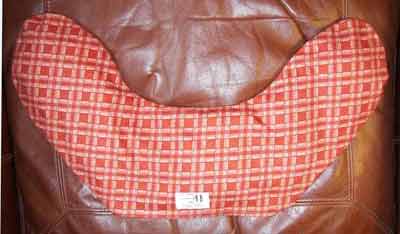 Neck heating pad for lower back